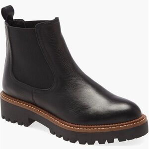 Calson Miller Water Resistant Chelsea Lug Boots, size 7